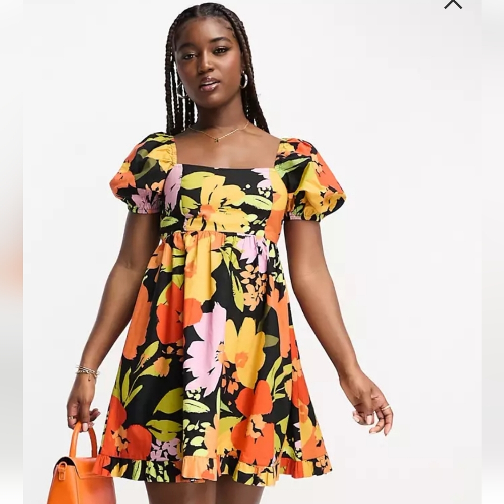 ASOS Miss Selfridge Floral Dress Size 6